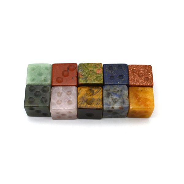 Get Your Hands on Gemstone 15mm Cube Dice A Must-Have for Any Game Enthusiast