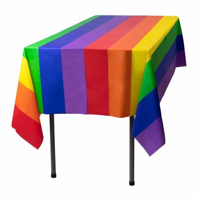 Toalhas de mesa plásticas descartáveis Oilproof de PEVA 54*108” impermeável