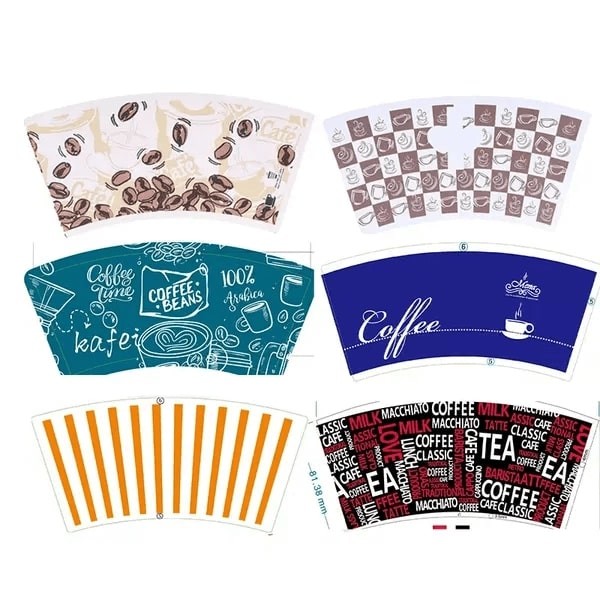 Wholesale Printing Free Sample Paper Cup Raw Material Customized Logo Size Weight For Drink cup