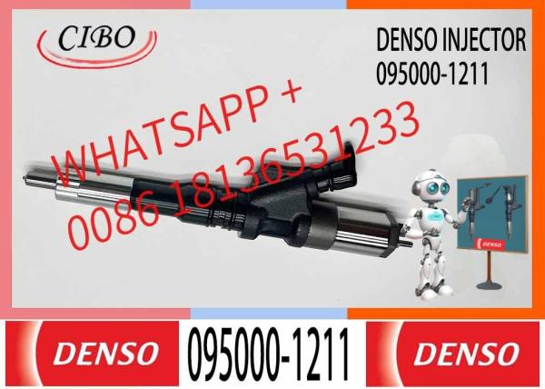 New Diesel Fuel Injector 095000-1210 095000-1211  6156-11-3300  for KOMATSU Excavator