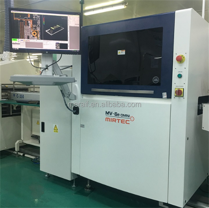 Машина осмотра затира припоя smt машины Mirtec MS-11e 3D встроенная SPI