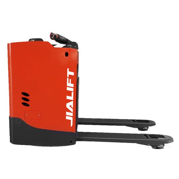 2000kg Electric Pallet Truck Seated On SL20ZD Rated Traction 120mm Lifting
