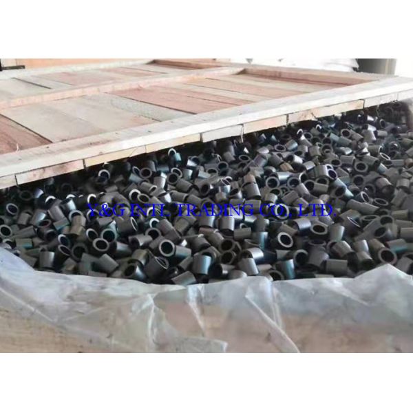 Black Color Tower Packing Column Internals Heat Resistance Carbon Raschig Ring