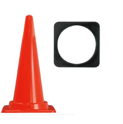 45mm Black Recycled Rubber Base Weight for Traffic Cones