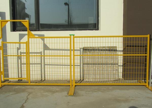 Canada Temporary Privacy Fence , Portable Safety Fence Panels Weather Resistant