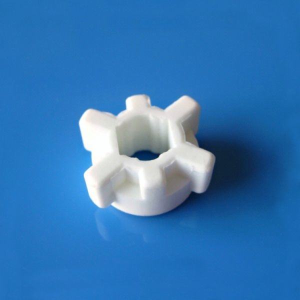 Thermal Insulation Zirconia Ceramic Parts , Zro2 Ceramic Fixture Anti Aging 3Y - TZP