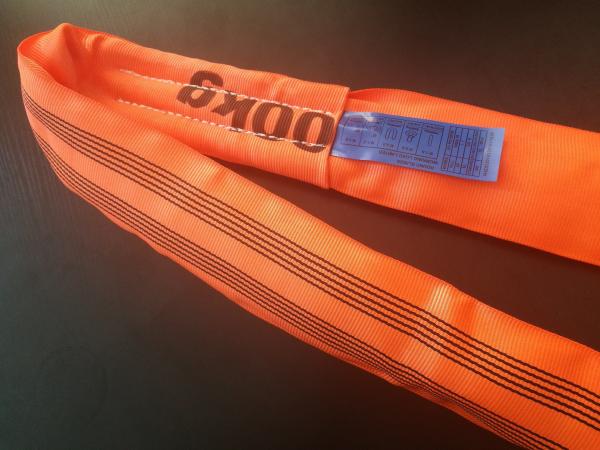 Endless Round Lifting Slings Wll 10t Abrasion Resistance High Adaptability