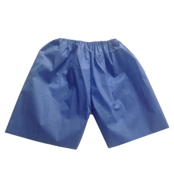 Haixin Health Disposable Exam Shorts Patient Exam Wear Non Woven Colonoscopy Medical Hospital Examination Patient Shorts Pants