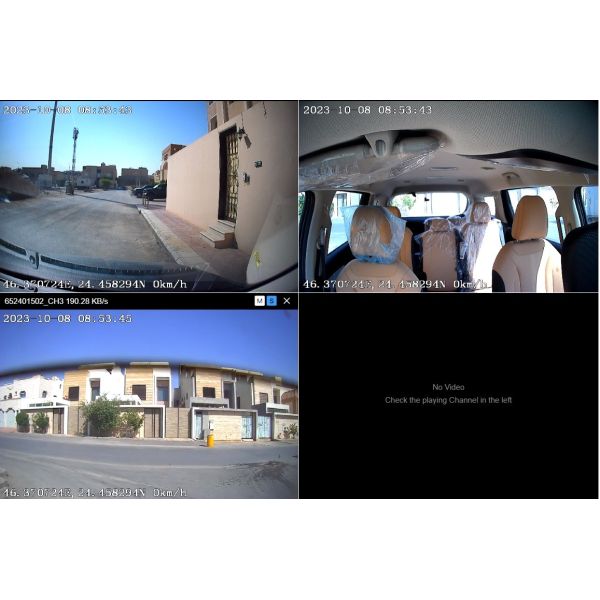 2K Dual Len Dash Camera Mini WiFi Камера поддержки обнаружения движения