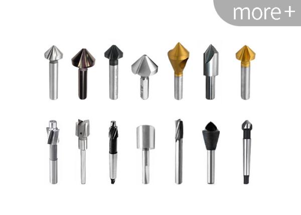 Single Flute 90° Countersink Drill Bit DIN335C Interchangeable Pilots Counterbores