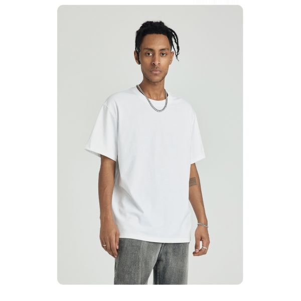 Custom 190G RTS Quick Dry T-Shirt for Men Casual Style Knitted Weaving Method Knitted