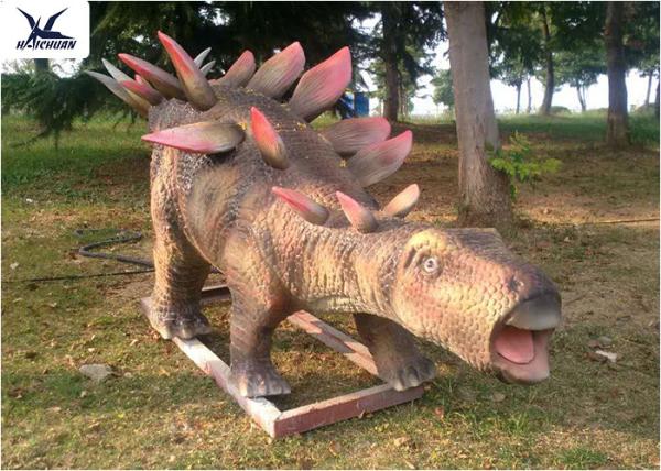 50/60 Hertz Life Size Animal Dinosaur Lawn Decorations , Dinosaur Garden Sculpture 