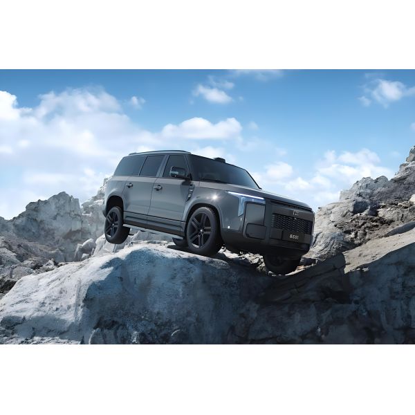 6-seater SUV Hybrid Electric Vehicle Luxury SUV Long Range Electric Car 2023 Baic Jishi 01 New Cars