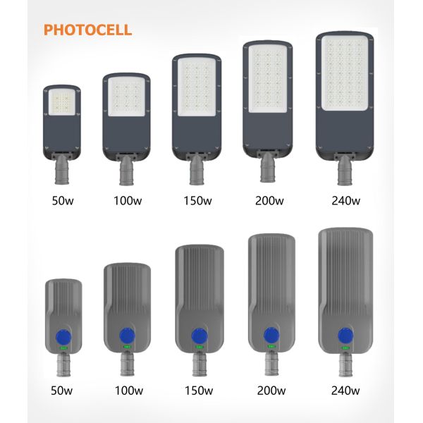 New Cheap Price LED Street Lamps With Photocell For Main Street Lighting IK08 IP65 Public Lighting Lamp