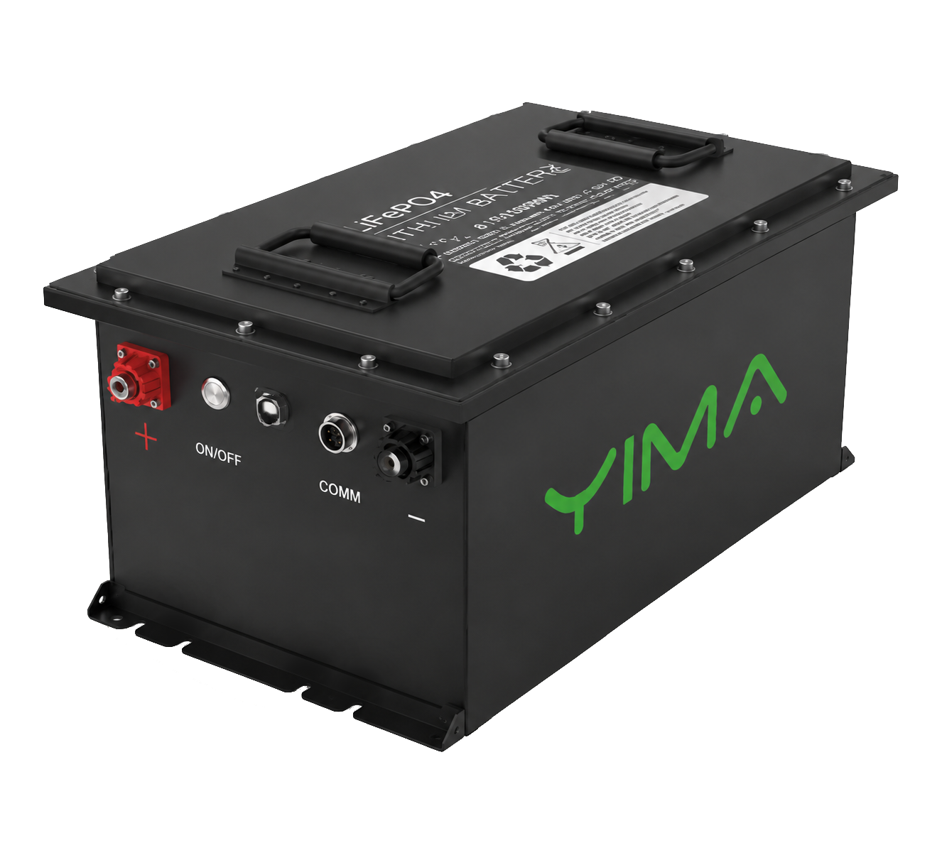 YIMA 36V 48V LiFePO4 Golf Cart Battery | Deep Cycle Lithium Battery Pack for