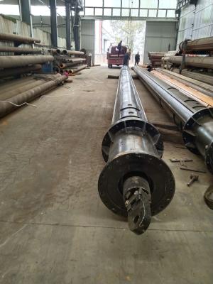 Diameter 355mm Pilling Kelly Bar Drill Rig , Drilling Rig Kelly Bar Alloy Seamless Steel