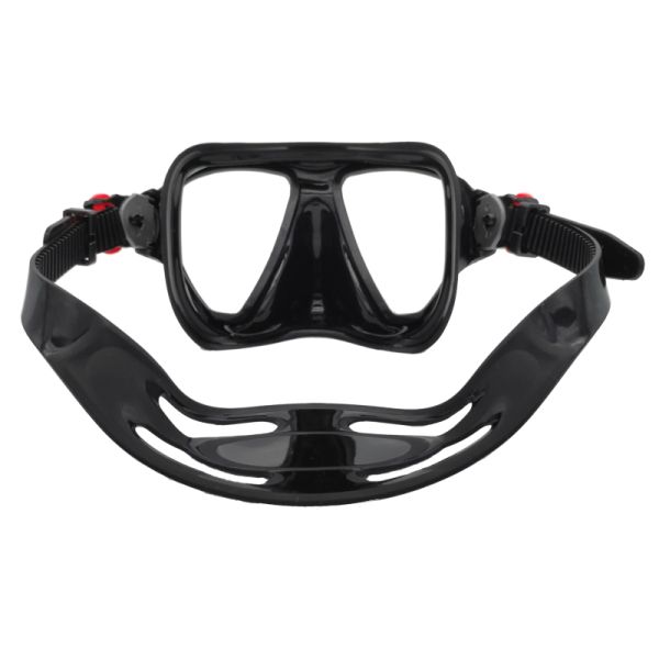 Загерметизированные взрослые анти- изумленные взгляды подныривания тумана закалили стеклянную маску