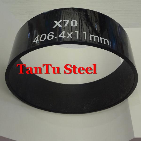 ISO3183 API 5L ASTM A106 ASME B36.10m Carbon Steel Hot Forming Steel Line Pipes by Tantu