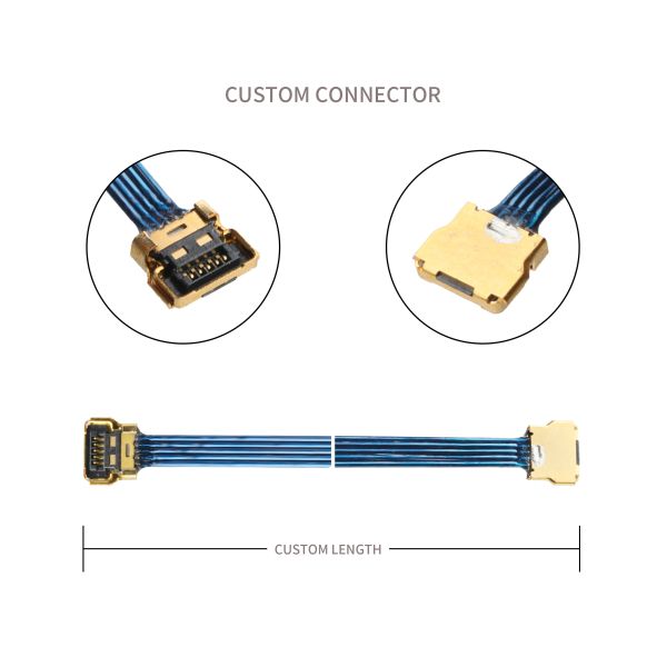 Lvds 5P микрокоаксиальный кабель 20380-R30t-060 30pin до 20857-005t-01 5pin