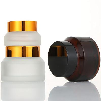 Essence Cream / Lotion Jars With Lids , Cosmetic Empty Face Cream Containers