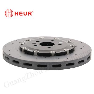HEUR Front Brake Set Refit 355*54*28mm Ceramic Carbon Disc For Mitsubishi L200