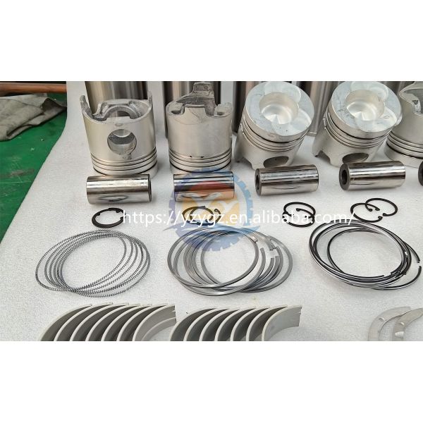 EP100 Liner Kit Piston/Piston Ring Main Bearing Con Rod Bearing for Hino Excavator Engine Spare Parts