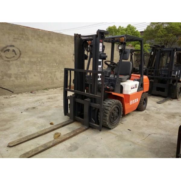 2014 Year HELI 2nd Hand Forklift Trucks 3.5 Ton CPCD35 Original Paint No Oil Leakage
