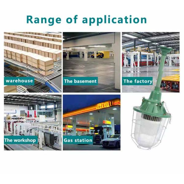 200w Explosion-proof LED Bulb for Indoor/Outdoor in Chemical Plants Lighting Fixture