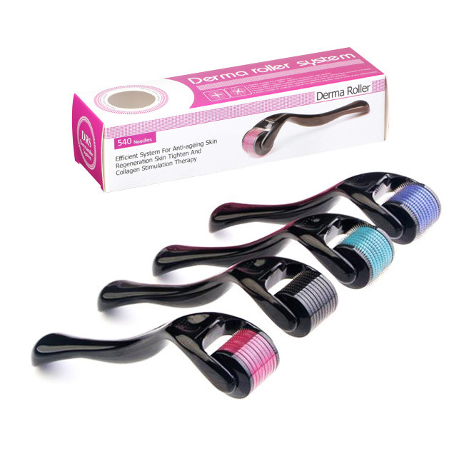 Beauty Microneedle Instrument 540 Needle Microneedle Facial Skin Roller for Nose