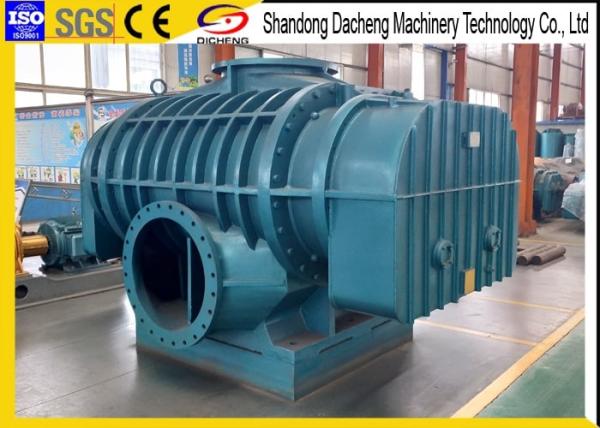 Chemical Industry Roots Rotary Lobe Blower , Aeration Twin Lobe Air Blower