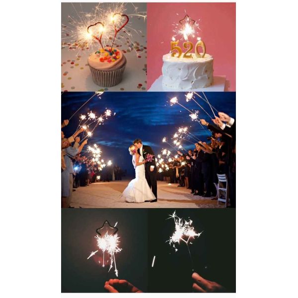 360mm Party Pyrotechnics , 14 Inch Thunder Sparkler Fireworks