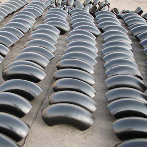 10 Inch Schedule 80 Steel Pipe Fittings , Carbon Steel Elbow 90 Degree