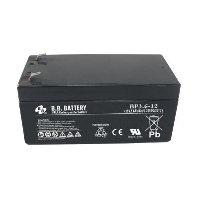 BB Battery BP3.6-12 12V 3.6AH UPS Vrla Rechargeable Battery, Battery BB 12V, BB 12V Battery, 3.6AH BB 12V Battery