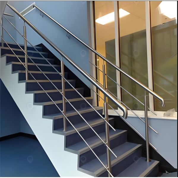 Barrotes modernos galvanizados para escaleras, uso interior y exterior