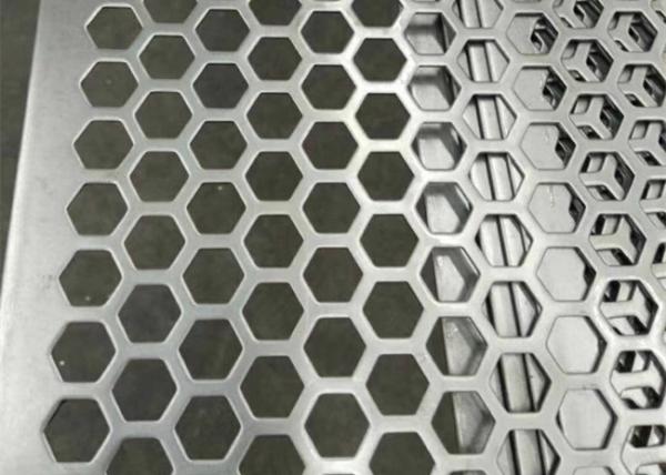 24 Ga Decorative Perforated Aluminum Sheet Metal Diamond Hole