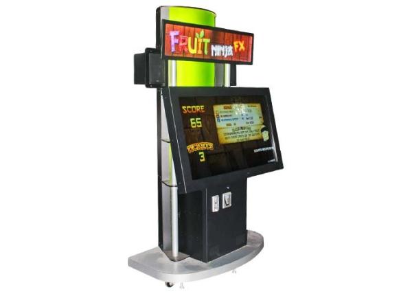 CE Amusement Game Machines 46 Inch Video Somatosensory Cutting Fruit Lottery Game Machine