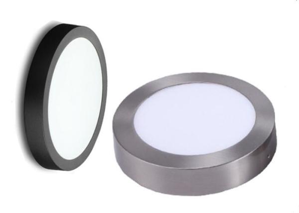 12 W Surface Mounted LED Panel Light Black / Sliver / Gold Wood Aluminum Housing