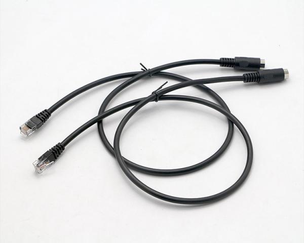 0.2M 0.5M 1M  2M 3M 5M 8 PIN Mini  Din Female to RJ45 Extension Cable