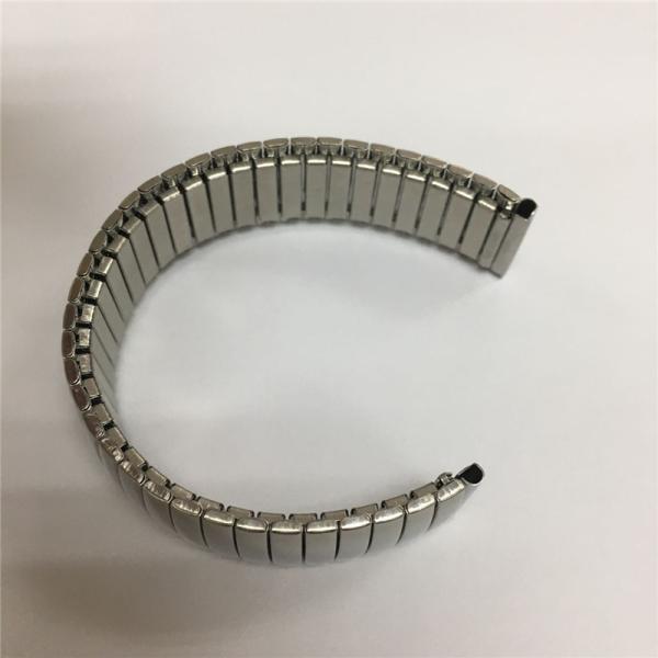 Bracelete de relógio 304 de aço inoxidável, faixa de relógio do metal de 20mm para homens