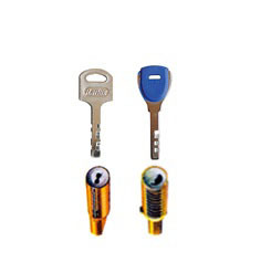 Rarlux High Quality  Nickel-plated Iron Anti-cut Padlock Vane Keys Rectangular Padlock