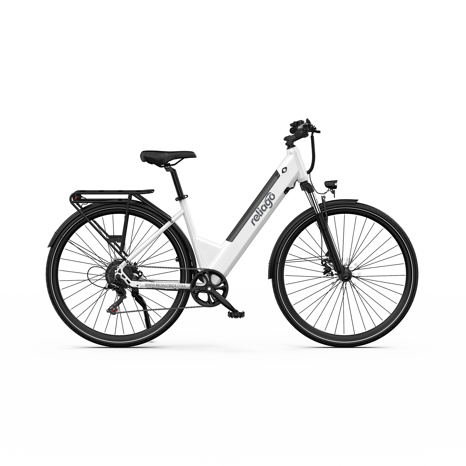 OT12 36V 13Ah Electric Hybrid Bike 250W City Commuter E-Bike With 27.5 Wheels And LCD Display