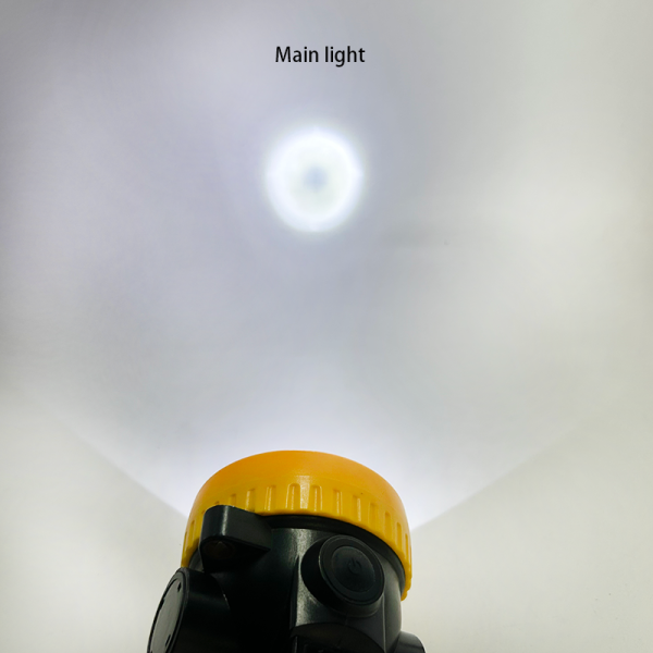 Robust LED Mining Lamps with 5000lux High Brightness and Intelligent Plug-in Charging Compatible with Safety Helmets for Mining and Outdoor