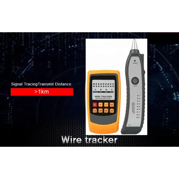 GM60 Wire Tracker Network Cable Tester Long Distance Tracing