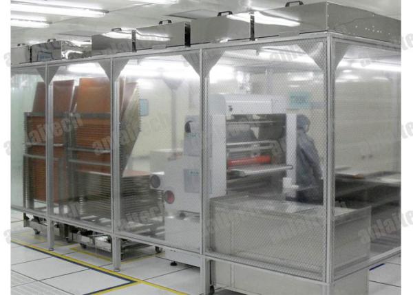 0.3um Hepa Filter Clean Booth Modular Stainless Steel For Medical 3 Microns