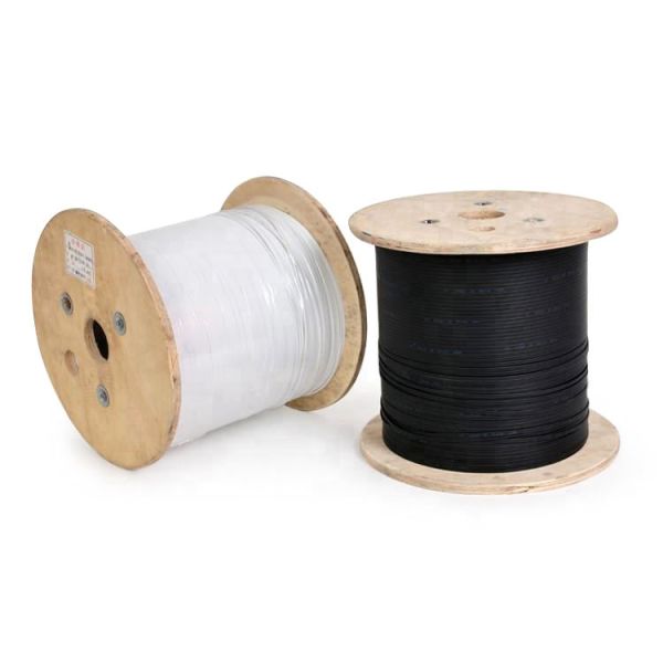 диаграмма 8 чернота 1Core крытая FTTH провода стали кабеля падения G657A2 LSZH FRP KFRP GFRP