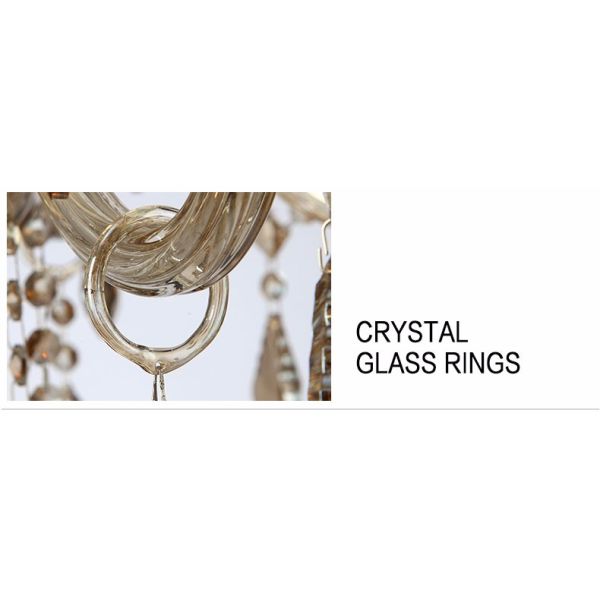Twig Chandelier with K9 crystal for Living room Bedroom Decoration (WH-CY-03)