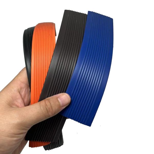 Protective L Shape PVC Rubber Stair Nosing Edge Trim for Slip Resistant Stair Treads