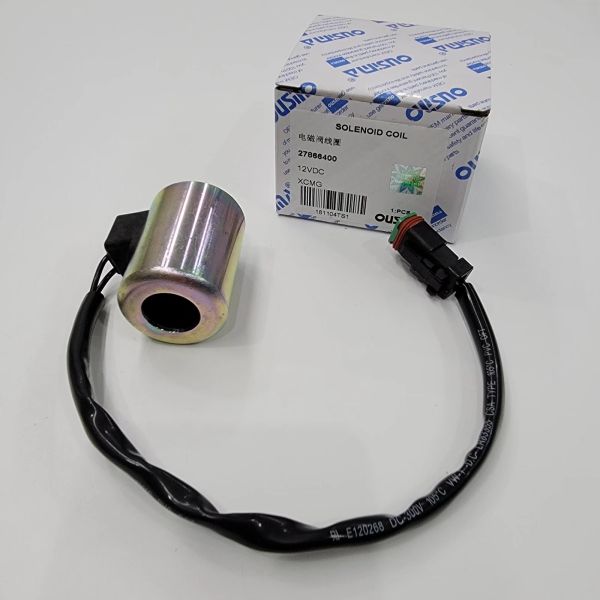 Катушка 12v клапана соленоида 27866400, катушка водяной задвижки XCMG