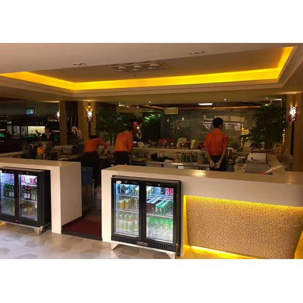 Fan Cooling 50Hz 138L Under Counter Bar Refrigerator