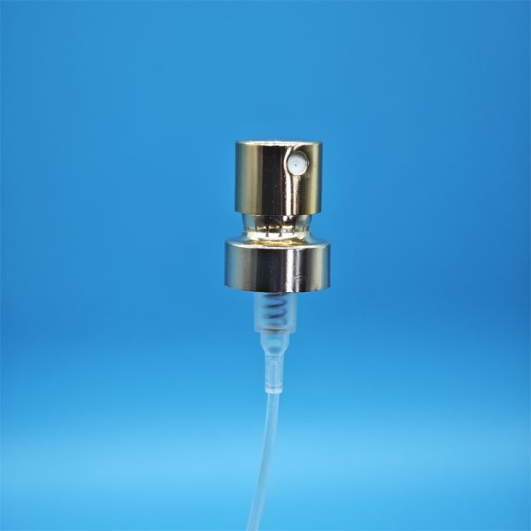 0,1 ml/t 15 mm 16,3 mm Vaporisateur cosmétique à sertir en aluminium argenté Pompe de pulvérisation fine pour parfum